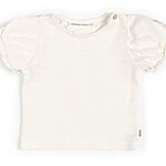 BAMBOOM Shirt manica corta a palloncino - OFFWHITE