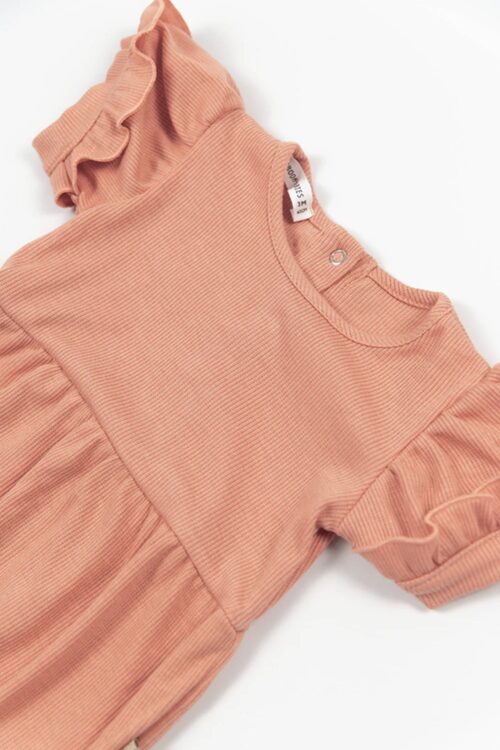 BAMBOOM Tuta a maniche corte - CORAL - immagine 2