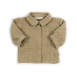 BAMBOOM Camicia bimba maniche lunghe - MUSTARDI