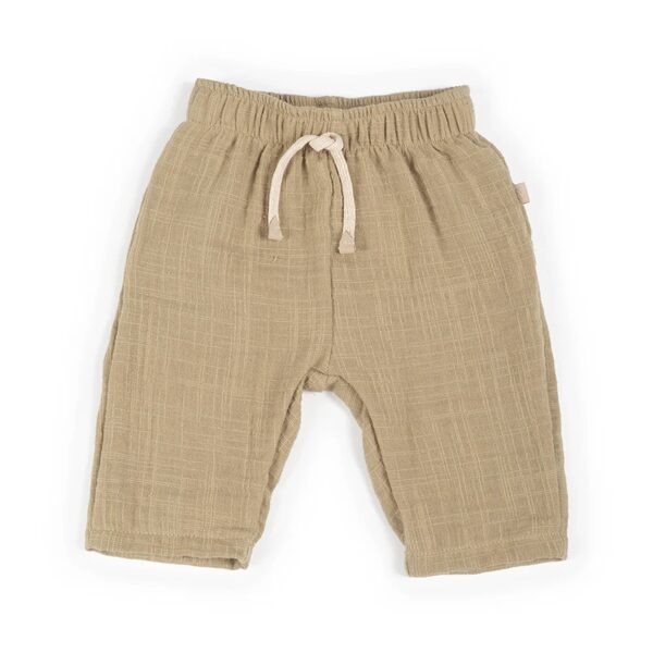 BAMBOOM Pants Lino Look - MUSTARD - immagine 1