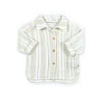 BAMBOOM Camicia bimbo - STRIPE WHITE/BLU
