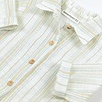 BAMBOOM Camicia bimbo - STRIPE WHITE/BLU - immagine 2