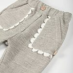 BAMBOOM Pants con tasche in Embroidery - BLU - immagine 2