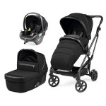PEG PEREGO Vivace LOUNGE Modular Trio LICORICE + OMAGGIO Sediolone Pappa Fragola