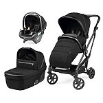 PEG PEREGO Vivace LOUNGE Modular Trio LICORICE + OMAGGIO Sediolone Pappa Fragola