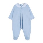 NANAN Tutina C/Colletto a Righe AZZURRO