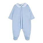 NANAN Tutina C/Colletto a Righe AZZURRO