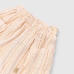 BAMBOOM Short bimba con tasche - STRIPE PINK - immagine 2