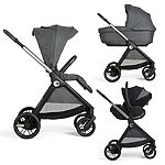 CHICCO Trio Bellagio Gran Comfort con First Seat Recline Black Satin  Lullaglide e Borsa  in OMAGGIO