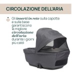 CHICCO Trio Bellagio Gran Comfort con First Seat Recline Black Satin  Lullaglide e Borsa  in OMAGGIO - immagine 6