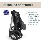 CHICCO Trio Bellagio Gran Comfort con First Seat Recline Black Satin  Lullaglide e Borsa  in OMAGGIO - immagine 3