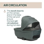 CHICCO Trio Bellagio Gran Comfort con First Seat Recline FIR TREE Lullaglide in OMAGGIO - immagine 3