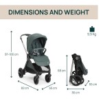 CHICCO Trio Bellagio Gran Comfort con First Seat Recline FIR TREE Lullaglide in OMAGGIO - immagine 2
