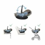 MAXI COSI Trio Oxford + con Pebble 360 Pro² + Base FamilyFix 360 Pro e Adattatori OMAGGIO- Maxi-Cosi - immagine 5