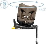 MAXI COSI Seggiolino auto evolutivo emerald 360 pro authentic truffle 40-150cm (base integrata) - - immagine 4