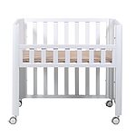 BEBEX Culla Evolutiva MATRIX Bianco/Sabbia completa di Tessile Mini e Large Sabbia + Materassi mini e large - immagine 2