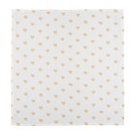 NANAN All Over Cuori 80x80 cm Beige