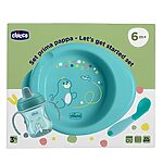 CHICCO SET PAPPA 6+ AZZURRO