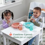 CHICCO SET PAPPA 6+ AZZURRO - immagine 6