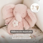 NATTOU MINI CARILLON ELEFANTE ROSA - immagine 2