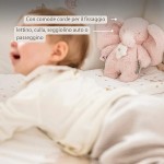 NATTOU MINI CARILLON ELEFANTE ROSA - immagine 3