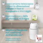 CHICCO MANGIAPANNOLINI TELESCOPICO BIANCO - immagine 3