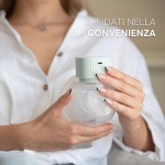 KIKKABOO TIRALATTE ELETTRICO INDOSSABILE MINT - immagine 6