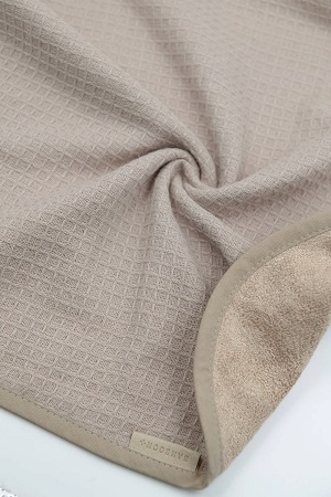 BAMBOOM Poncho Waffle - MOCHA SAND0- 2 anni - immagine 3