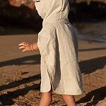 BAMBOOM Poncho Waffle - SEA BREEZE 0-2 anni - immagine 4