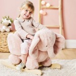 NATTOU DONDOLO ELEFANTE ROSA - immagine 2