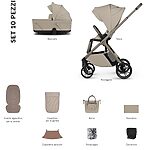 VENICCI Trio Tila con Seggiolino Tiago Colore: LATTE