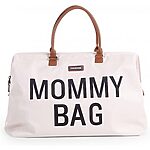 CHILDHOME MOMMY BAG OFF WHITE BLACK - immagine 2