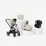 JANE' trio Muum con navicella Sleep e seggiolino auto Kombibaby Colore: SAND II