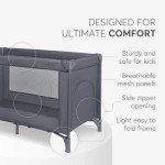 KIKKABOO Baby cot 1 level So Gifted Grey - immagine 6