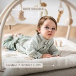 NATTOU TAPPETO RETTANGOLARE ARCHI TEDDY - immagine 5