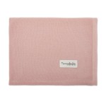 NANNAFRUFRU COPERTA BAMBOO E COTONE ROSA ANTICO