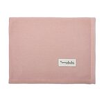 NANNAFRUFRU COPERTA BAMBOO E COTONE ROSA ANTICO