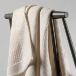 NANNAFRUFRU COPERTA BAMBOO E COTONE COLORE: Bianco - immagine 2