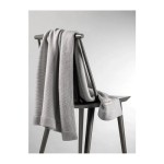 NANNAFRUFRU COPERTA BAMBOO E COTONE Colore: GRIGIO - immagine 3